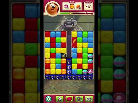 Toon Blast Level 2843 - NO BOOSTERS