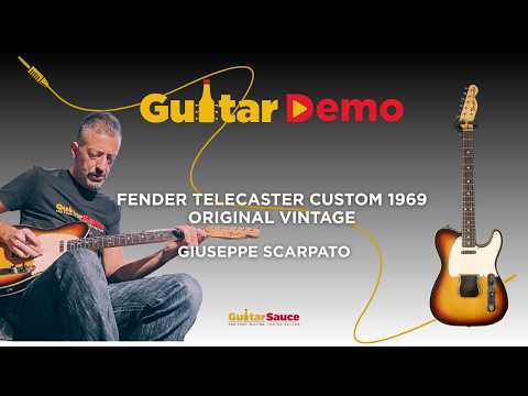 Fender Telecaster Custom Original Vintage 1969 - Sunburst (COD 2062VG) image 15