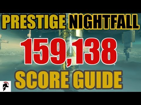 Prestige Nightfall - Score Guide For 110k Bonus Threshold - Tree Of Probabilities (159,138)