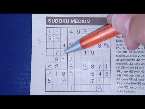 Good NEWS, the additional with extra Sudokus will continue! (#908) Medium Sudoku puzzle. 06-02-2020