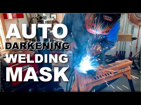 Auto-Darkening Welding Helmet