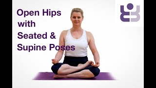Use Seated and Supine Poses to Open Hips and Groins - Intermediate Iyengar Yoga