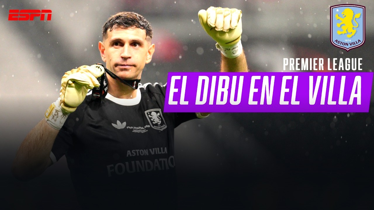 ATAJADAS ICÓNICAS DEL DIBU MARTÍNEZ, CON ASTON VILLA, POR PREMIER LEAGUE | RESUMEN
