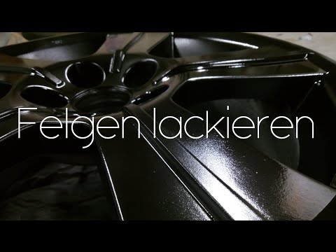 Tutorial: Felgen lackieren mit Sprühdosen | DIY
