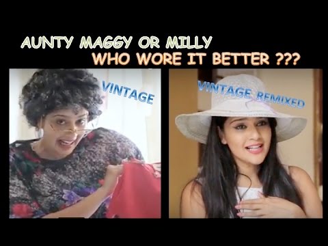 Vintage style fashion re-cycled in 'Maggys Hand - Me - Downer' (episode 97)