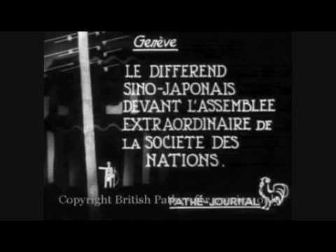 Pathé-Journal de 1932 - La Crise de 1929, la SDN et le Désarmement