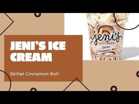 Jeni’s Ice Cream Review - Skillet Cinnamon Roll