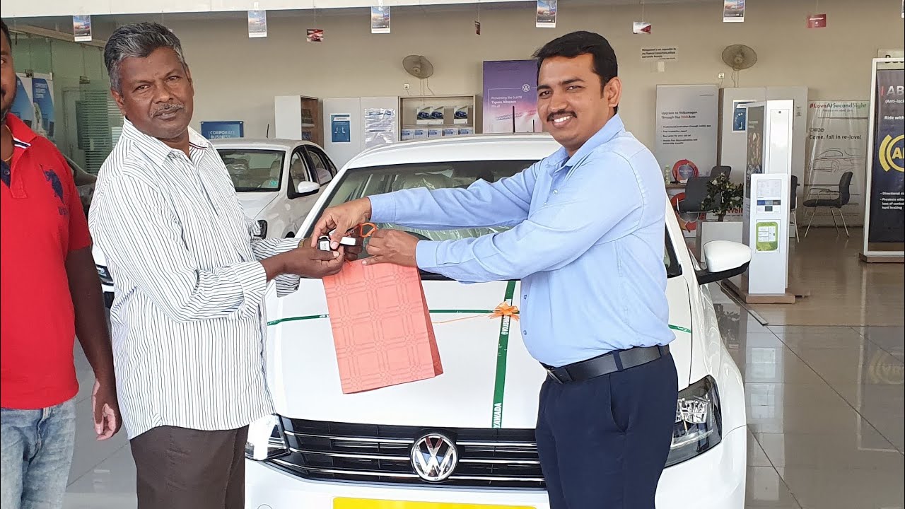 Taking Delivery of Volkswagen Vento Highline Plus TDI with Direct-Shift Gearbox on Feb 2020