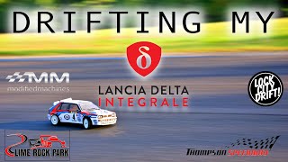 Drifting my Lancia Delta Integrale at Lock City Drift & Modified Machines - LC Racing PTG-2