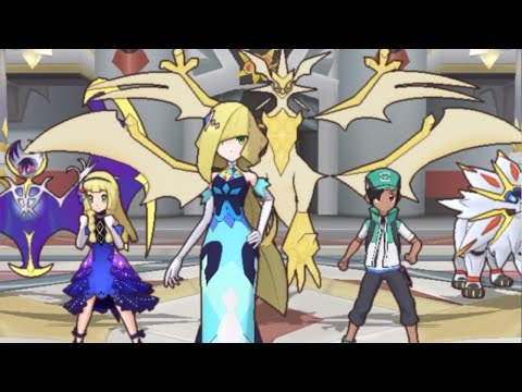 Triple Alola Legends: Solgaleo/Necrozma/Lunala vs. Hall 30 Sawyer | Pokémon Masters EX