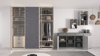 CABINET wardrobe systems for every room situation
