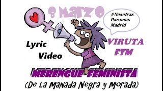 MERENGUE FEMINISTA (Negra y Morada) Viruta FTM Lyric Video
