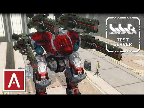 War Robots Test Server [2.5.0] - NEW Light / Medium Plasma Prototype Weapons