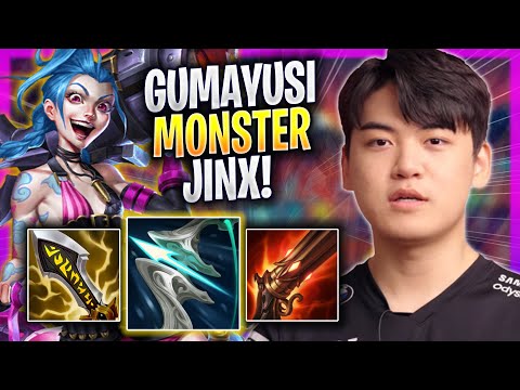 GUMAYUSI IS A MONSTER WITH JINX! - T1 Gumayusi Plays Jinx ADC vs Ezreal! | Season 2023