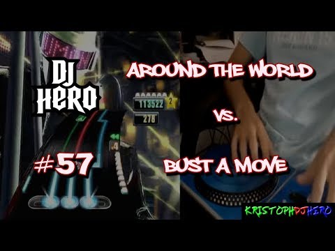 DJ Hero - Around The World vs. Bust A Move 100% FC (Expert)