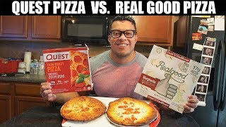 Quest Pizza vs. Real Good Pizza...Which KETO PIZZA Is Better?!