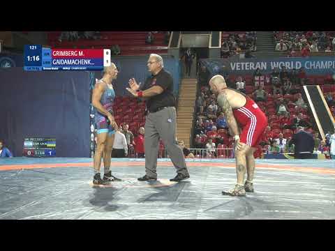 BRONZE GR - 70 kg: M. GRIMBERG (ISR) v. D. GAIDAMACHENK (UKR)