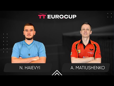 18:00 Nazarii Haievyi - Andrii Matiushenko 17.08.2025 TT Euro.Cup Ukraine Master. TABLE 4