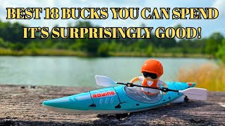 Can A 18 Dollar RC Kayak Really Be Any Good? The Results Will Surprise You