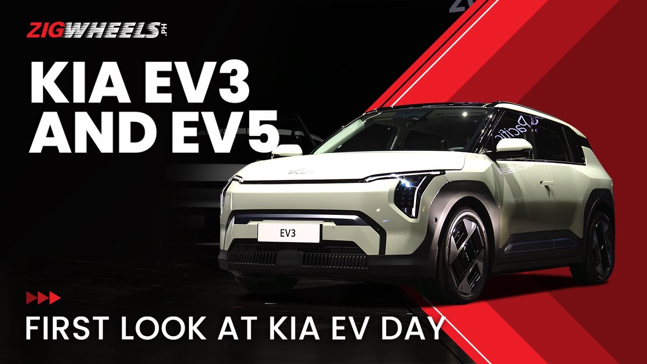 Kia EV3 and EV5 First Look at Kia EV Day 2024 | Zigwheels.Ph