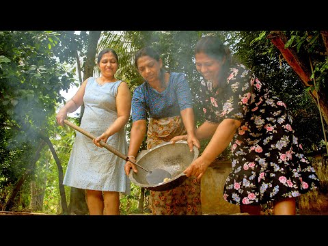 Kalu Dodol Cooking | A Sri Lankan Dessert Classic | Mali Cooking