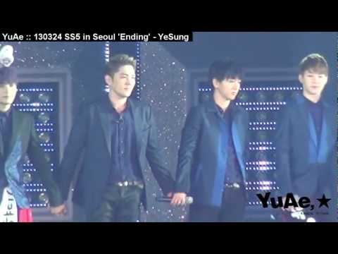 YuAe : 130324 SS5 in Seoul 'Ending' - YeSung
