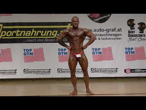 David Bartoš – Competitor No 170 - Men Class 2 - NABBA - Austria Open 2019