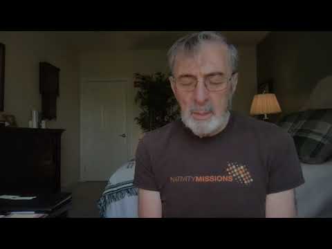 Intro to Centering Prayer, 5 minutes of silence, with Ft  Nicholas Amato