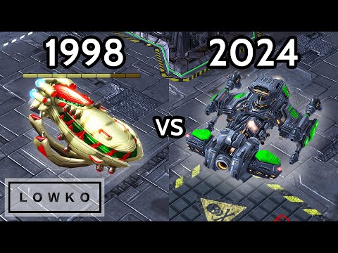 StarCraft 1 PROTOSS vs StarCraft 2 TERRAN!