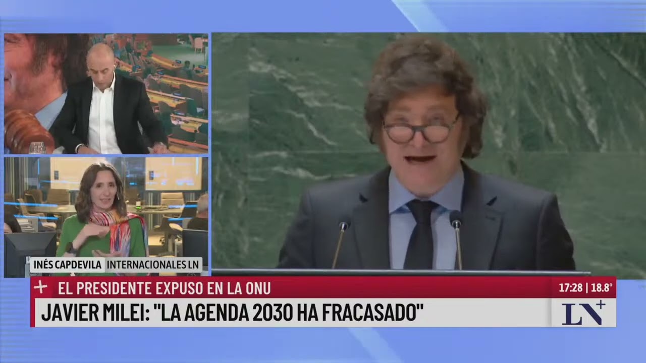 Milei habló ante la ONU y cuestionó al organismo; el análisis de Inés Capdevila