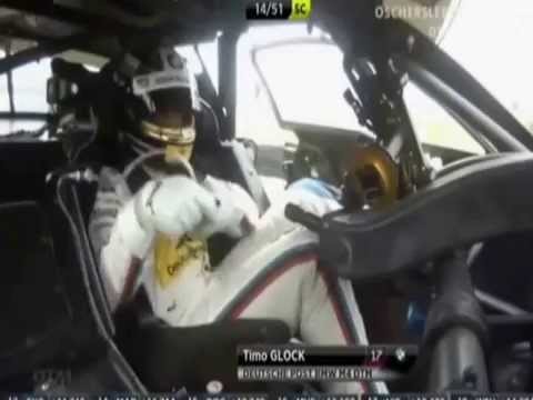 Timo Glock and his nice door - DTM Oschersleben 2014
