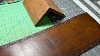 Leatherwork Nightstand Book Valet
