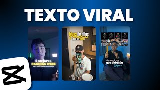 Cómo Crear Textos VIRALES en CapCut PC