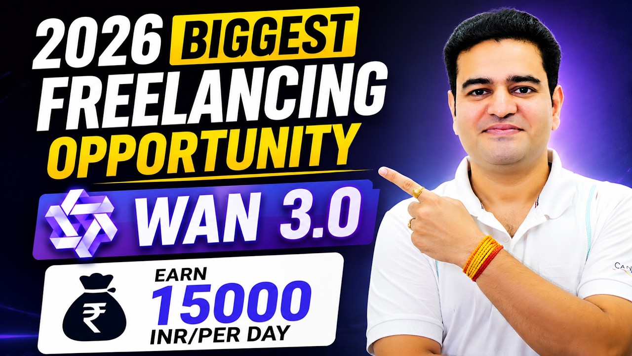 Earn Money with AI Videos in 2026 | WAN 3.0 Complete Tutorial | #aivideos