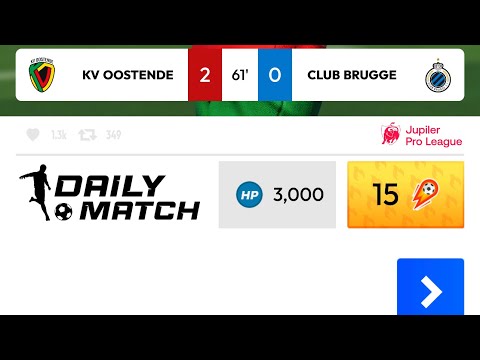 Score★Hero | Daily Match | Oostende - Club Brugge