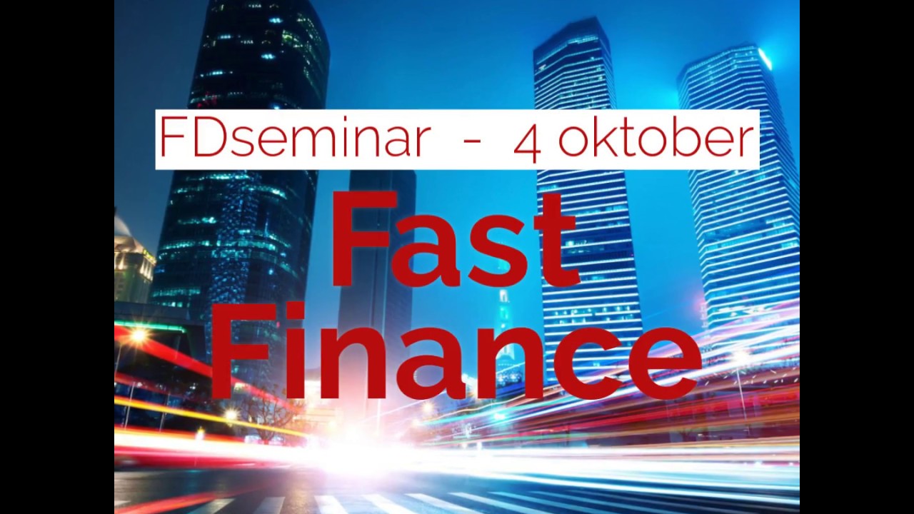 FDseminar | Fast Finance