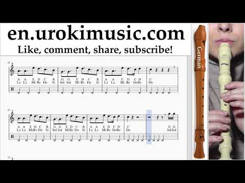 How to Play Recorder (G.) Alesso - REMEDY Tabs um-ih352