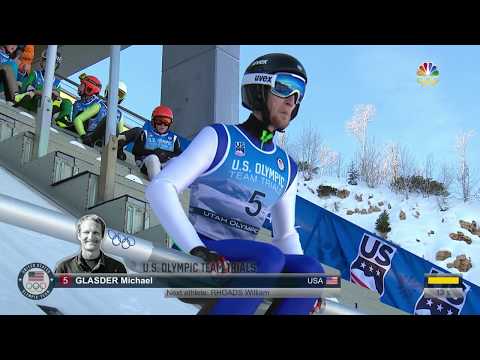 Olympic Ski Jumping Trials | Michael Glasder Jumps To Olympic Debut At Age 28