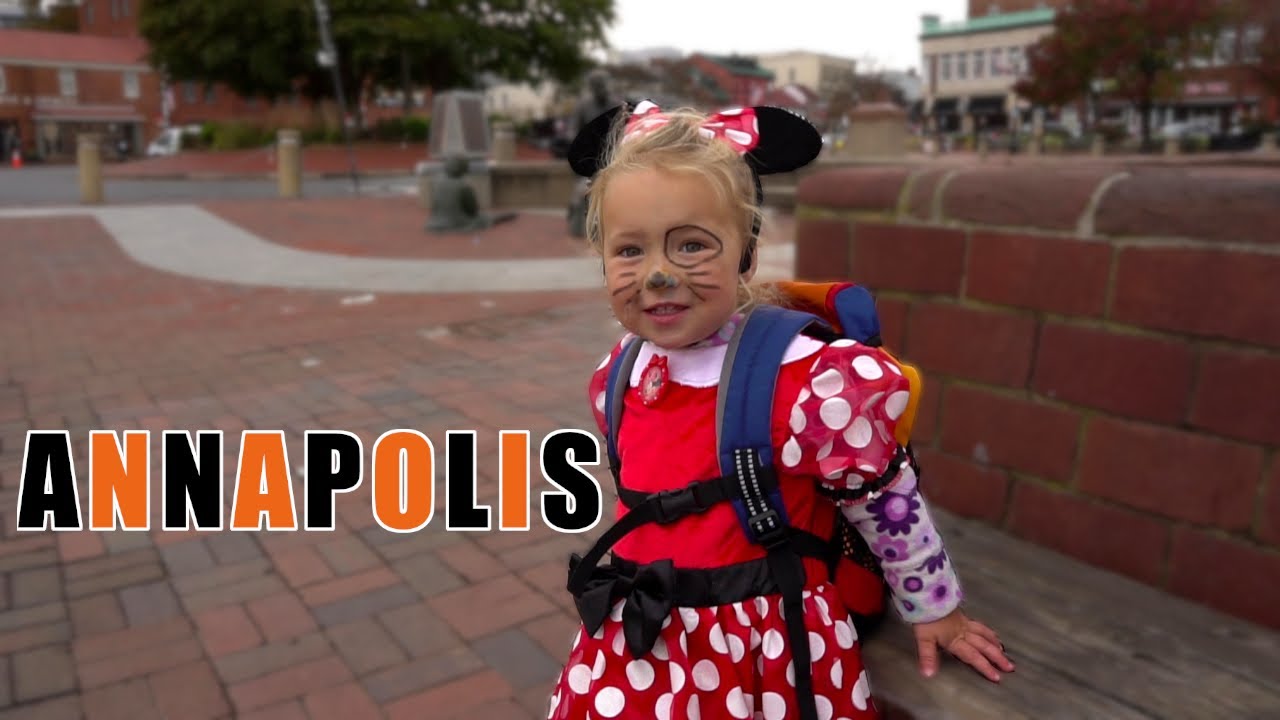Let's go Trick or Treating in ANNAPOLIS and sail the Chesapeake Bay [E300]