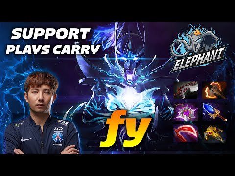 fy PA - Elephant Support plays Carry position - Dota 2 Pro Gameplay [Watch & Learn]