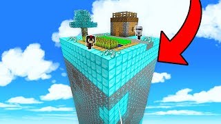 ¡SOLO EL 1% SOBREVIVE en el MUNDO de DIAMANTITO 😱! - MINECRAFT