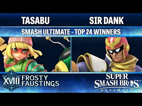 Frosty Faustings XVIII TOP 24 WINNERS - Tasabu (Min Min) vs Sir Dank (Falcon) - Smash Ultimate