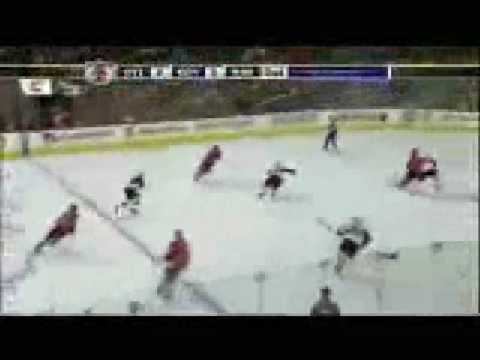 Rene Bourque Goal # 13 12-27-08 Ottawa Senators @ Calgary Flames