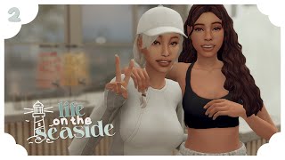 ep O2┊yoga, flea market, and first gig 🌿 | the sims 4 | life on the seaside ⚓