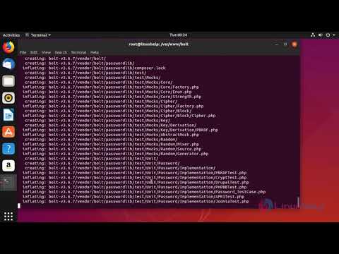 How to Install Bolt CMS 3.6v on Ubuntu 18.10 | LinuxHelp Tutorials