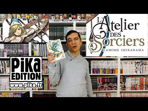 Chronique Manga 5 ✯ l’ATELIER DES SORCIERS 💘 Edition Collector & Normal 😊 son Artbook 😍