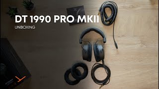 beyerdynamic DT 1990 PRO MKII Headphones Unboxing