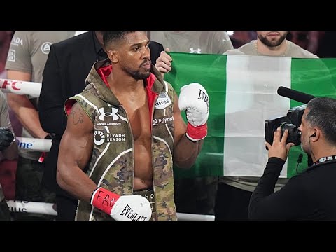 Anthony Joshua released from Lagos hospital after road crash