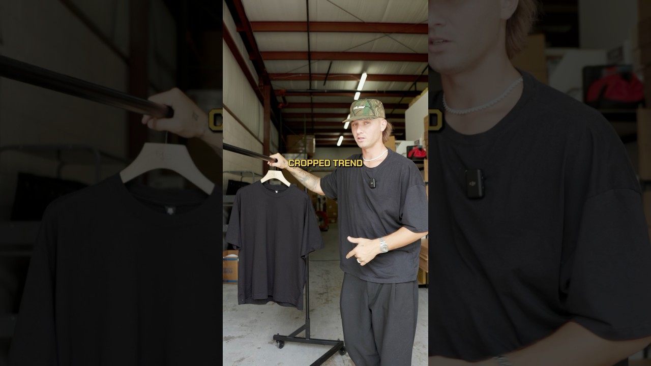 The Newest Addition To The Boxy Cropped Trend ​⁠@ascolour  #apparel #wholesale