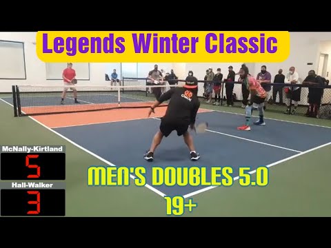 Legends Winter Pickleball Classic- Men's Doubles 5.0 19+ Gizmo-Walker vs. McNally-Kirtland 1st Round